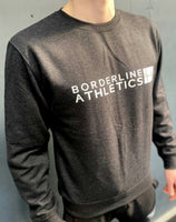 Borderline Athletics Crew Neck Sweatshirt - White Logo